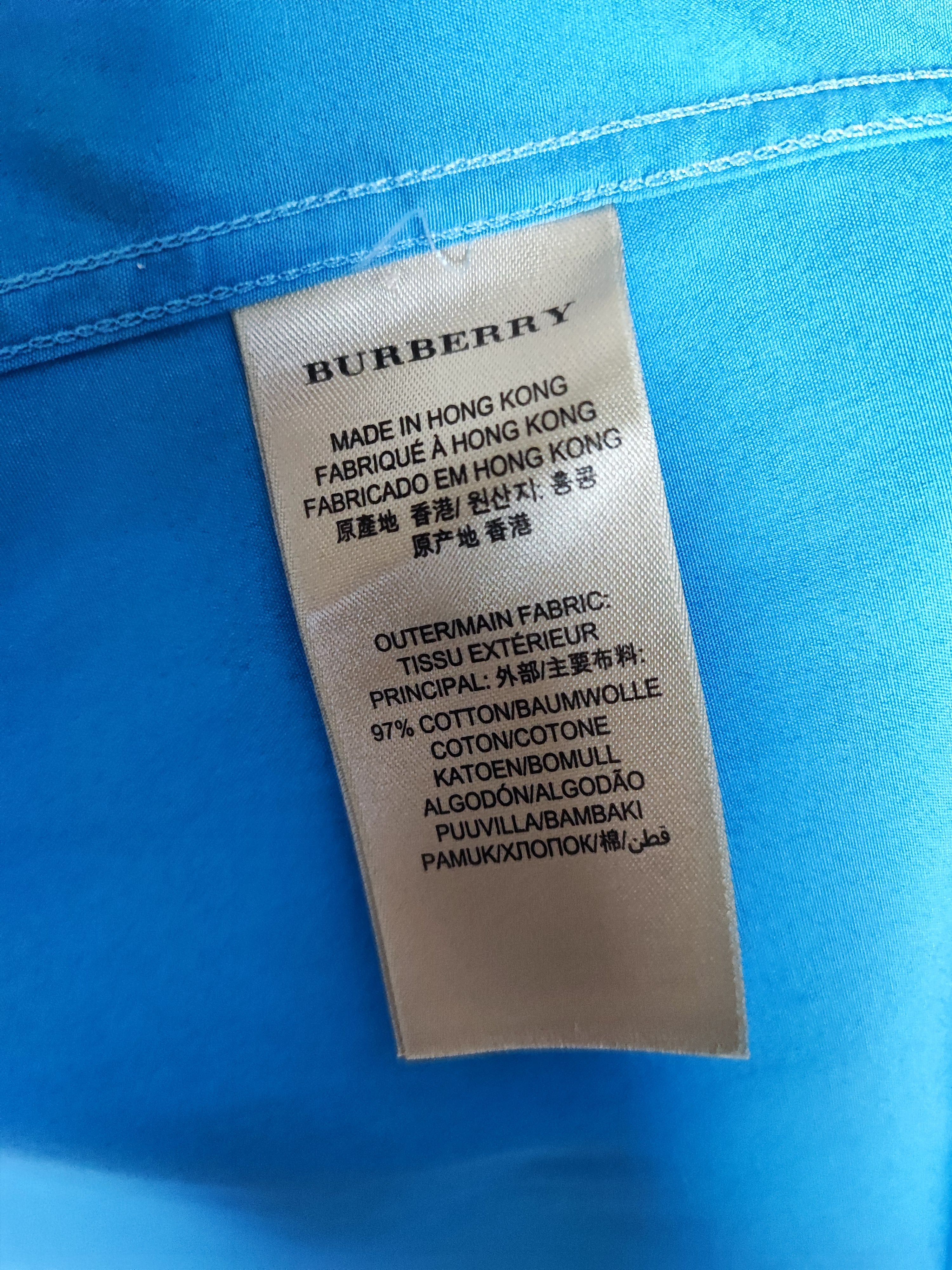 Burberry Burberry Shirt XS blue Size US XS / EU 42 / 0 - 7 Thumbnail