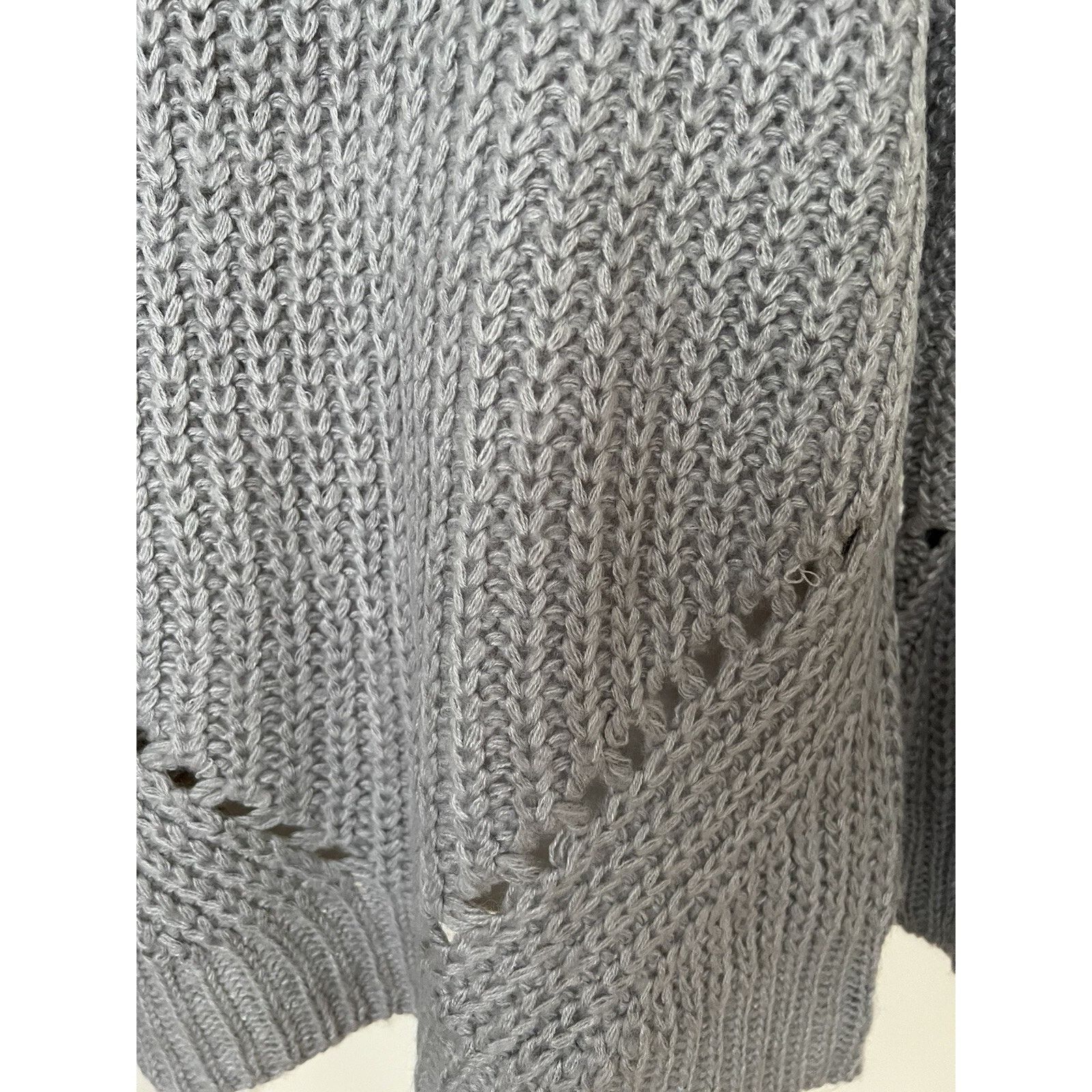 Standard Cloth CLOTH BY DESIGN Pointelle Turtle Neck Sweater size M A003059 Size M / US 6-8 / IT 42-44 - 5 Thumbnail