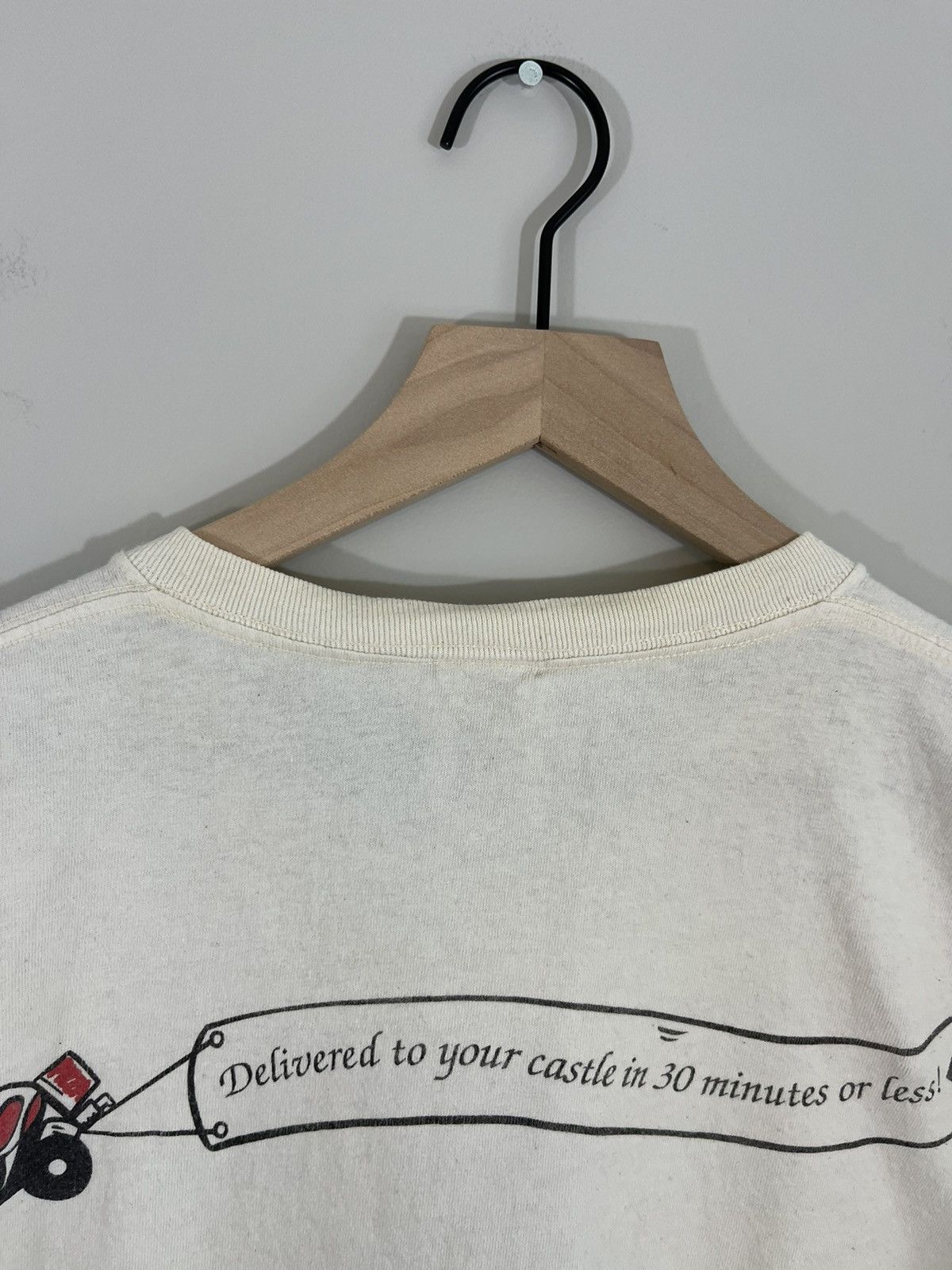 Vintage Super Mario Distressed Stained Pizzeria Tee Size US XL / EU 56 / 4 - 12 Thumbnail