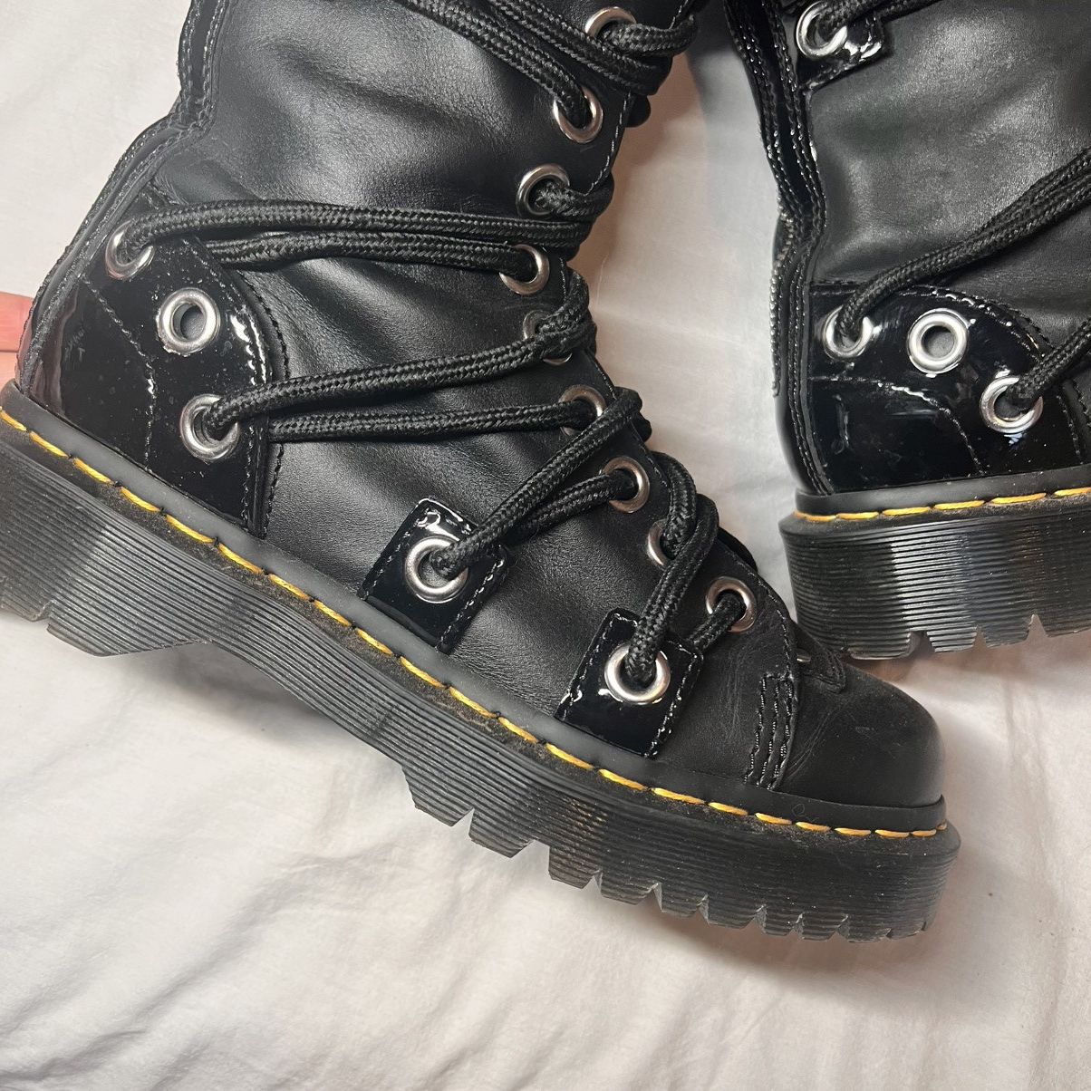 Dr. Martens Dr. Martens Daria Lace Up Boots Size US 8.5 / IT 38.5 - 3 Thumbnail