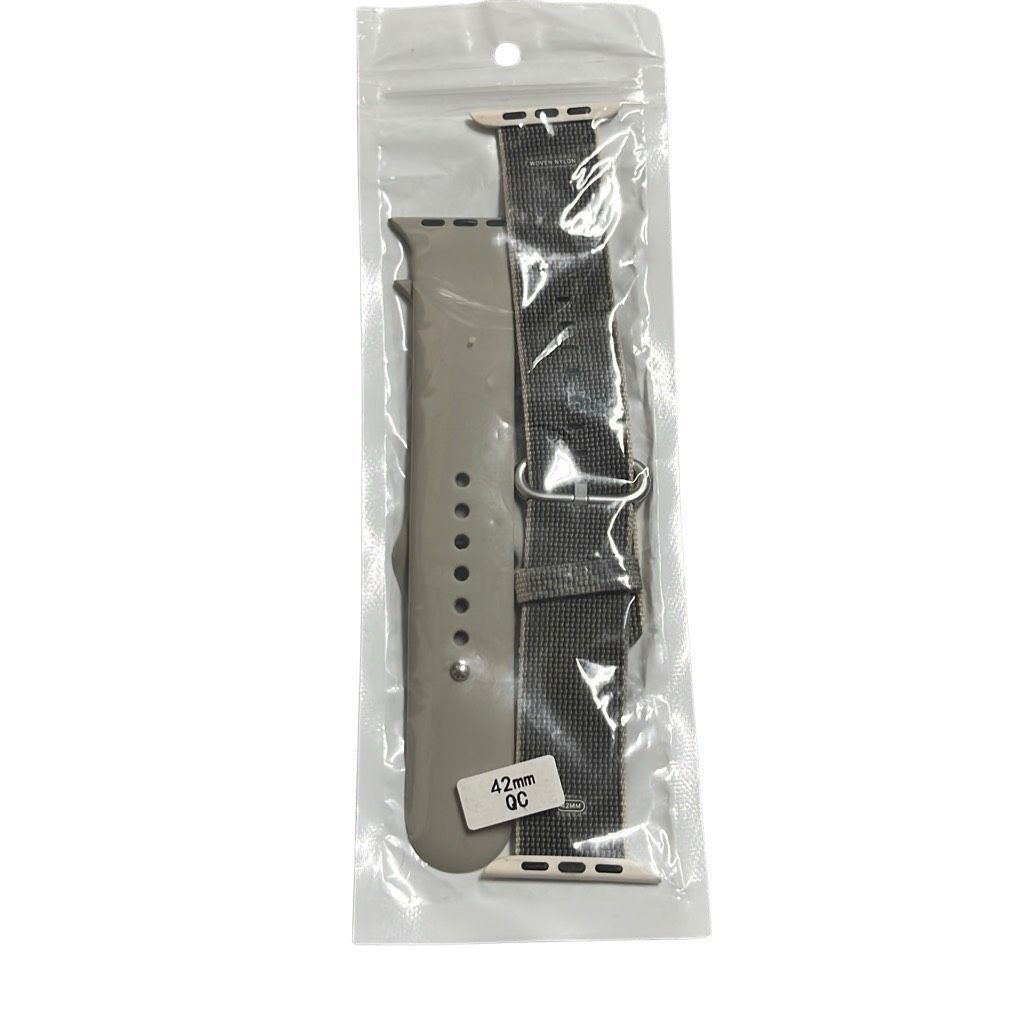 Other Apple Watch 42MM Replacement Bands 2 Pack Gray Silicone and Size ONE SIZE - 1 Thumbnail