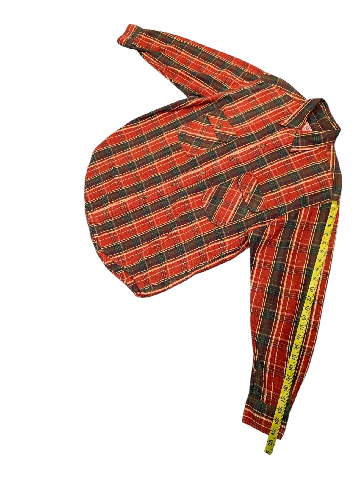 Levi's Rare Design Levi’s Red Plaid Button Up Shirts Size US M / EU 48-50 / 2 - 11 Thumbnail