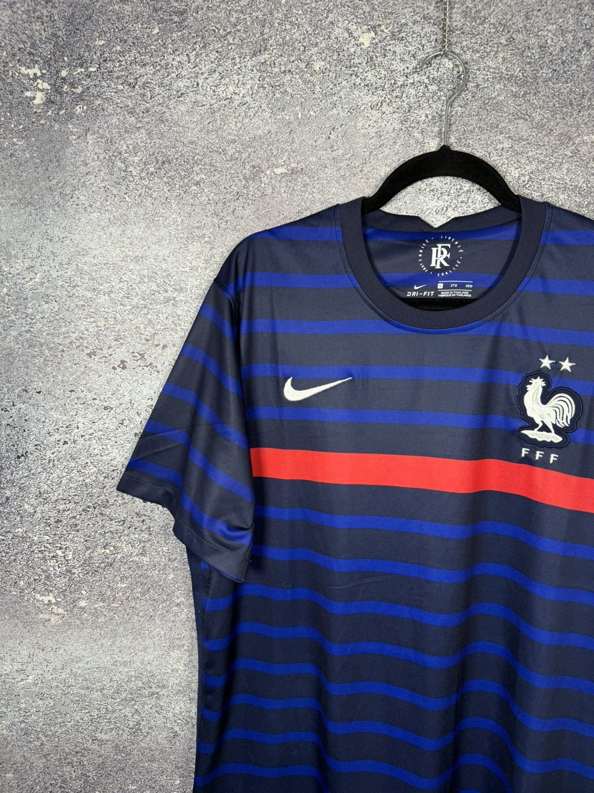 Other France 2020/21 Home Soccer Jersey Fan Version Blokcore Size US XXL / EU 58 / 5 - 3 Thumbnail