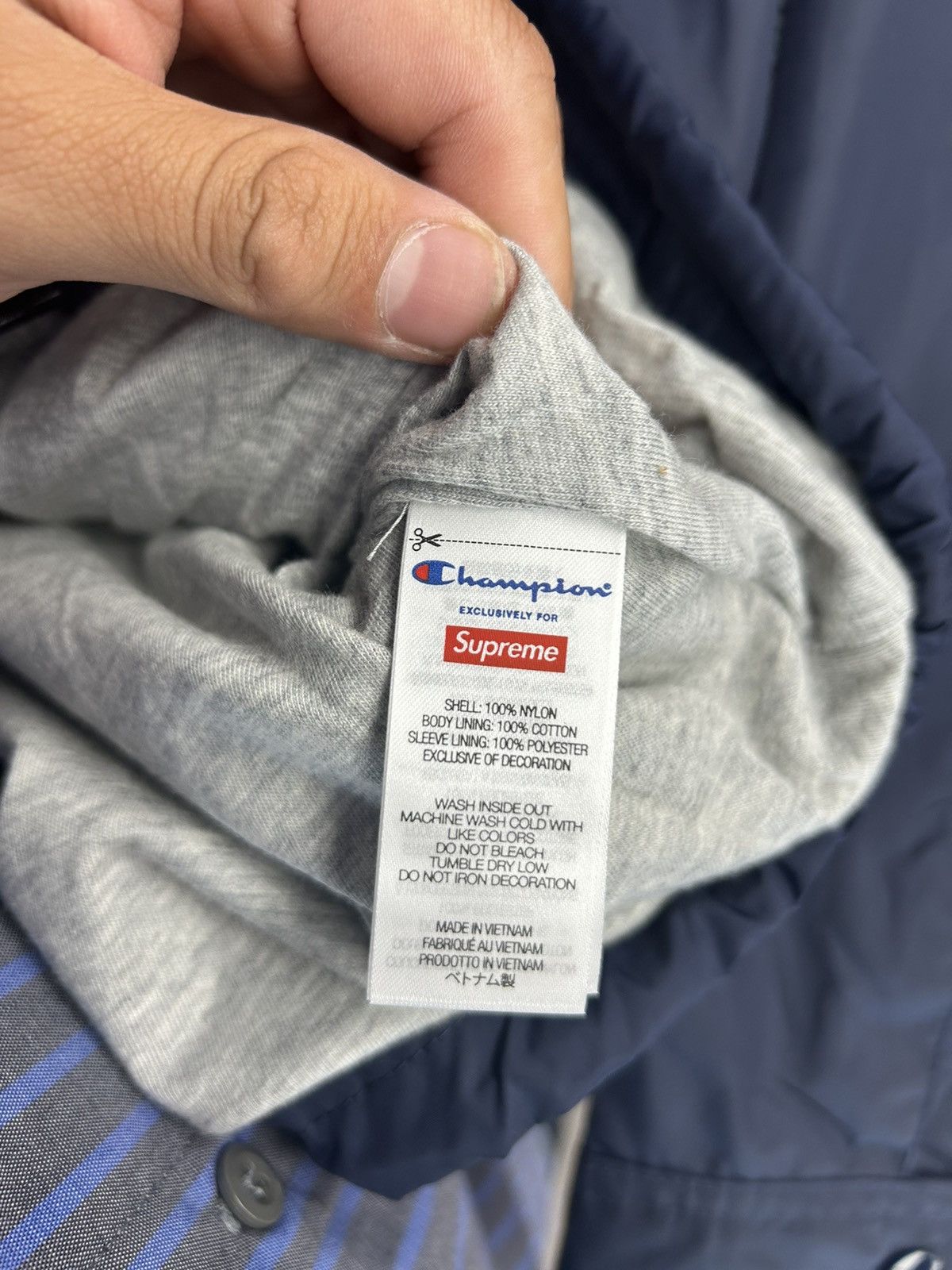 Supreme Supreme x Champion Rainbreaker Size US S / EU 44-46 / 1 - 4 Thumbnail