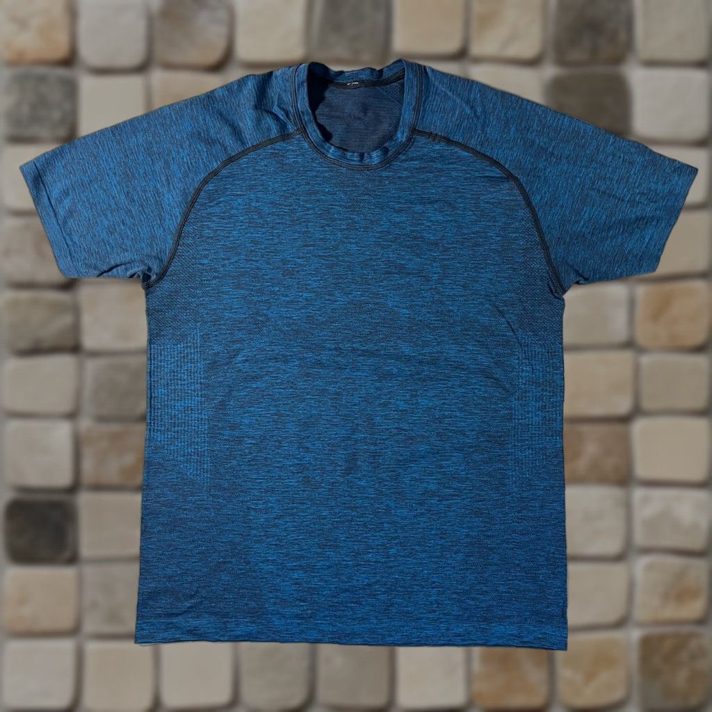 Lululemon VINTAGE Lululemon Metal Vent Tech T-Shirt Men’s Blue M Athletic Short Sleeve Crew Neck Activewear Daily Run/Train Mens Size US M / EU 48-50 / 2 - 1 Thumbnail