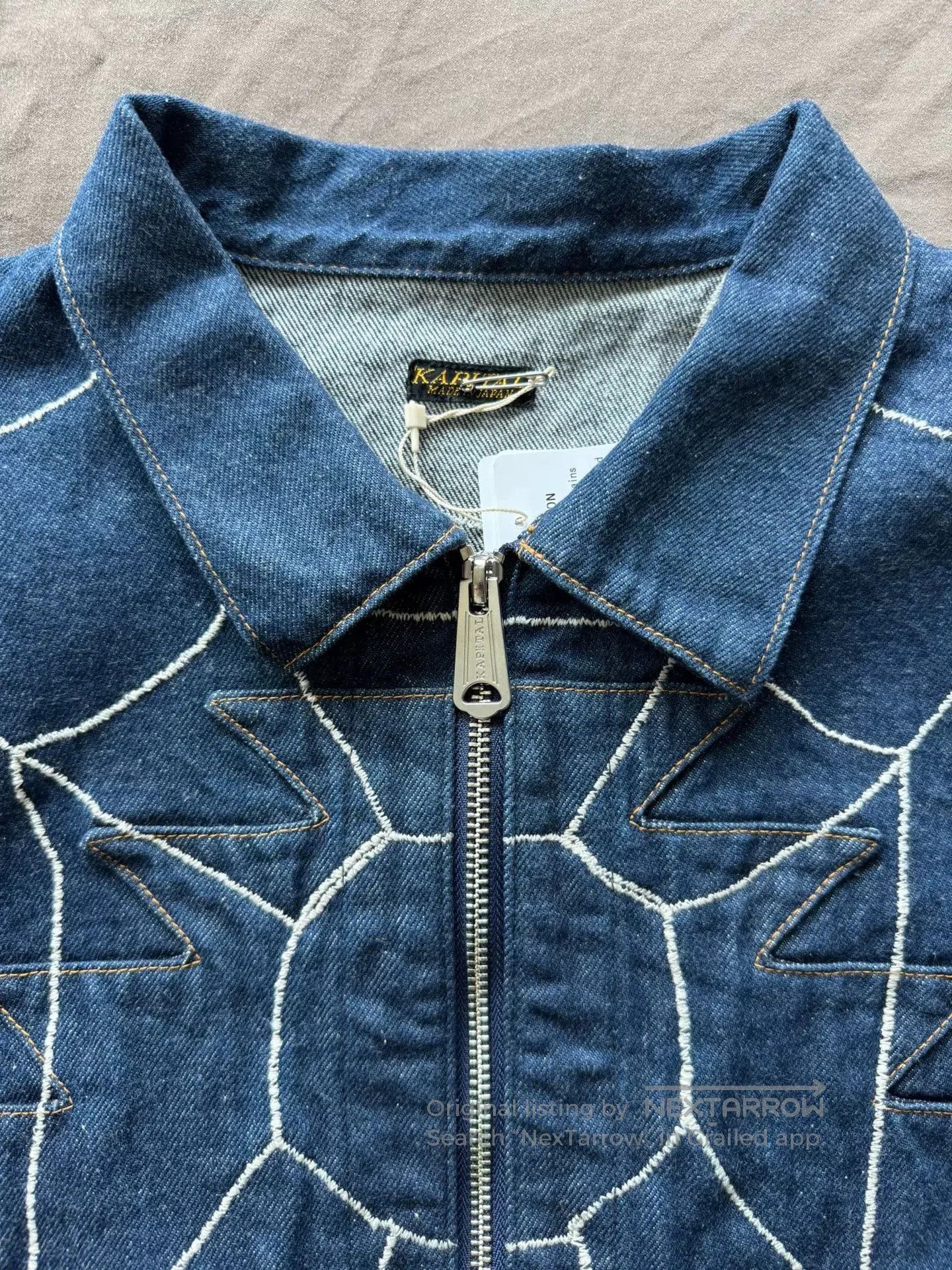 Kapital Kapital Spider Web Denim Jacket. Size US L / EU 52-54 / 3 - 3 Thumbnail