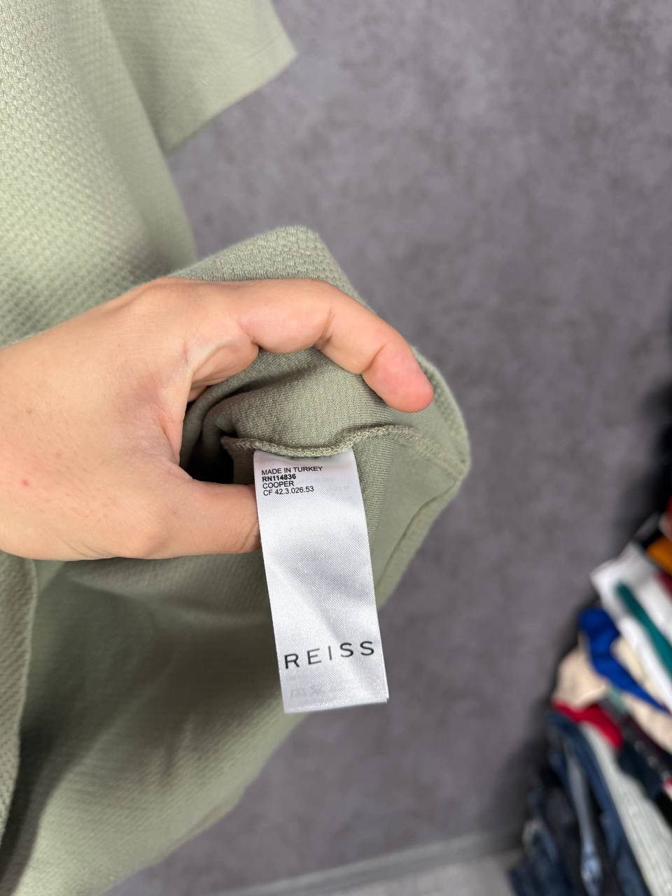 Reiss Reiss designer blanc tee Size US XL / EU 56 / 4 - 4 Thumbnail
