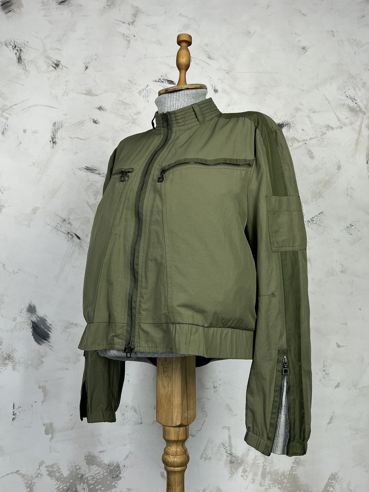 Vintage Vintage Marc Cain Utility Jacket Size M - L Size L / US 10 / IT 46 - 1 Thumbnail