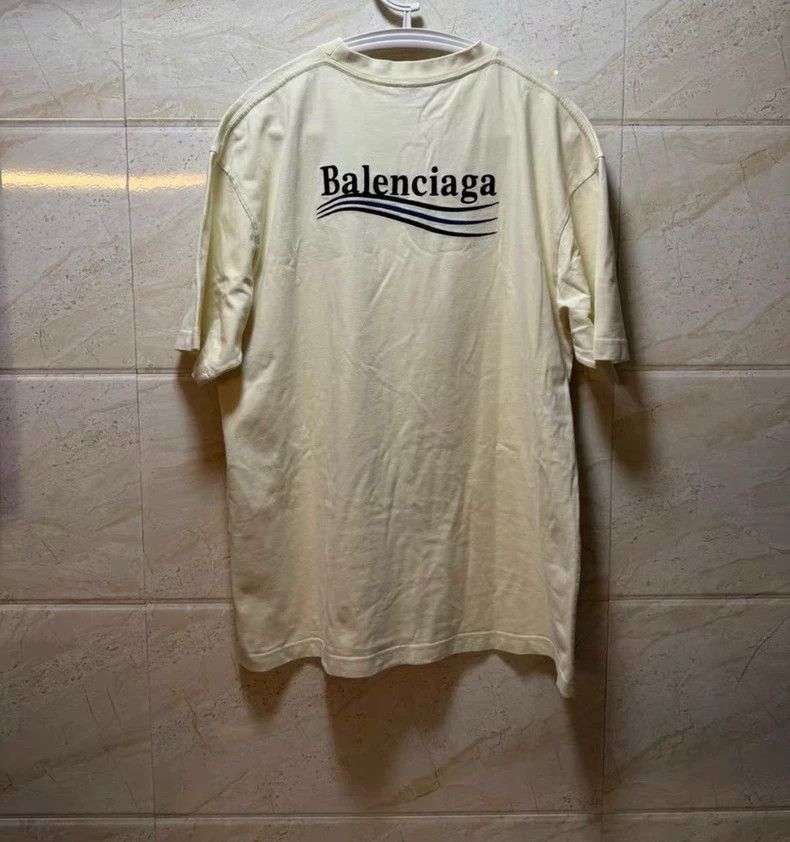 Balenciaga Balenciaga Embroidered cola round neck short sleeve Size US XS / EU 42 / 0 - 7 Thumbnail