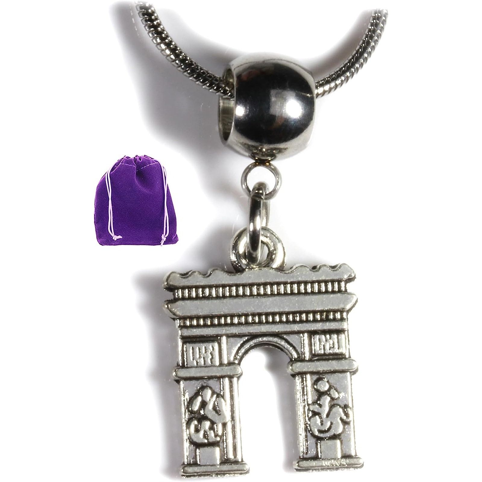 & Other Stories Arc de Triumph Necklace - Necklace for Travellers and Paris Size ONE SIZE - 1 Thumbnail