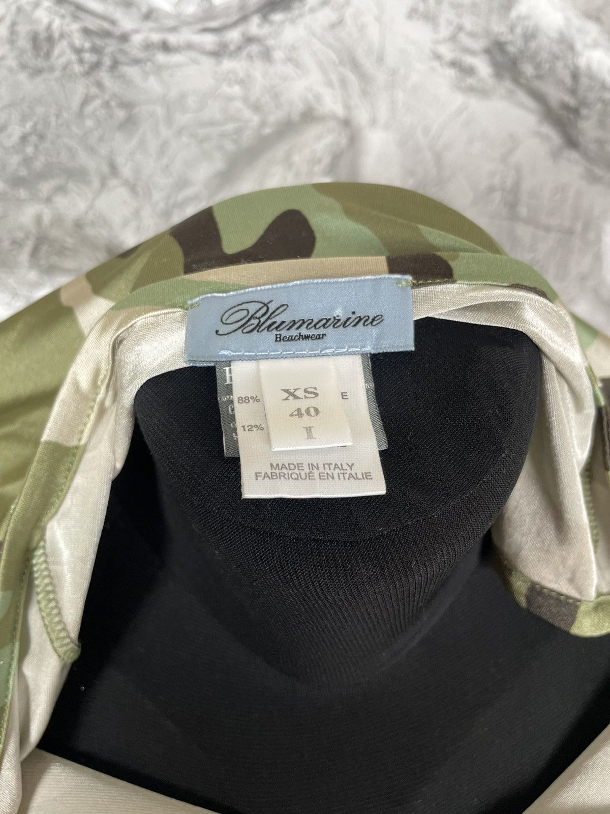 Blumarine Bluemarine Rare Vintage Dress Camo / Corrals Pattern Y2K Size S / US 4 / IT 40 - 16 Thumbnail