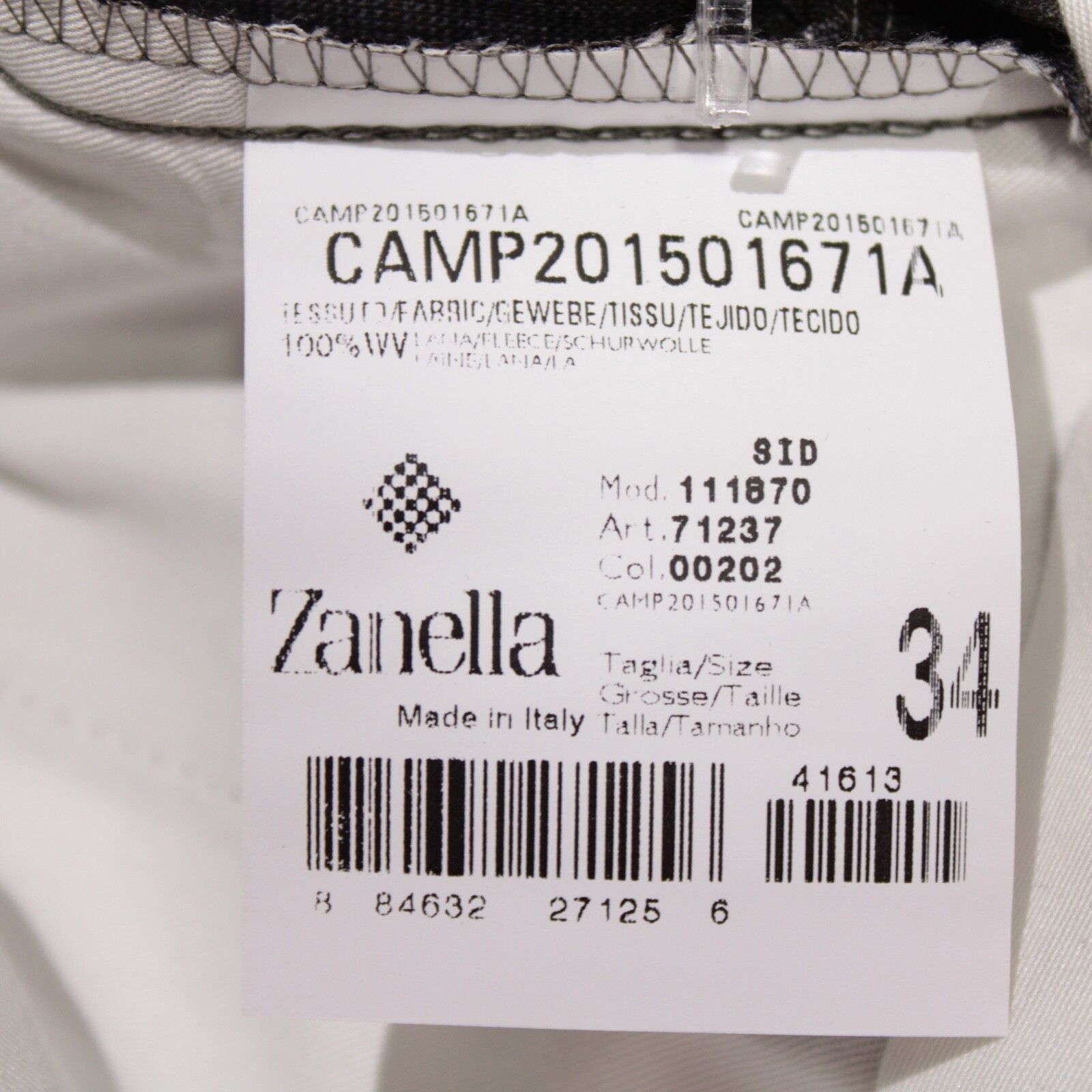 Zanella Zanella New with tags Dress Pants Size 34 US In Gray Size US 34 / EU 50 - 5 Thumbnail