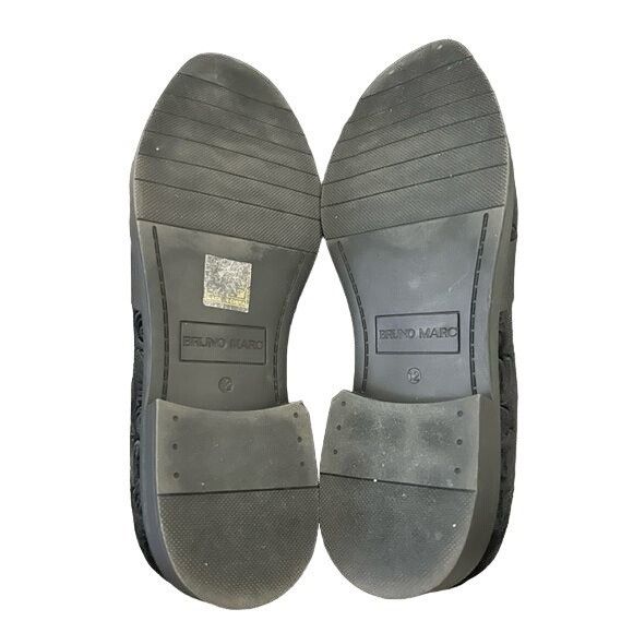 Other Bruno Marc Velvet Tuxedo Men's Dress Shoes Slip On Loafers M Size US 12 / EU 45 - 6 Thumbnail