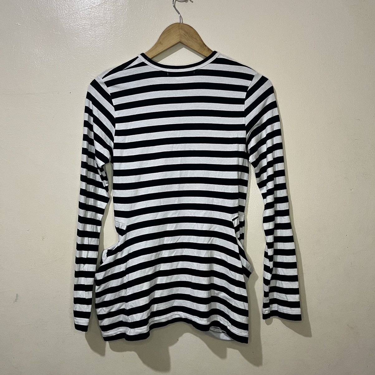 Comme des Garcons Comme des Garcons Comme des Garcons Striped Long Sleeve Tops Size S / US 4 / IT 40 - 13 Thumbnail