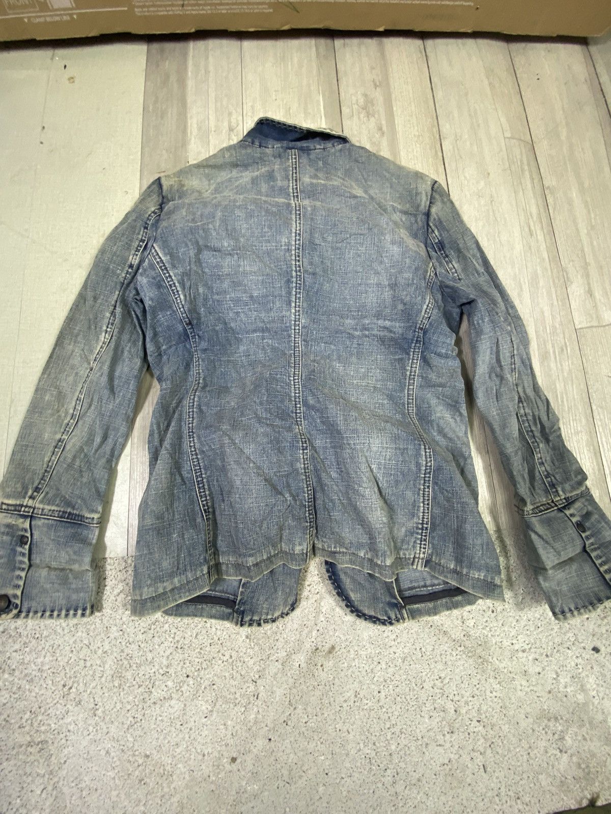 Marithe + Francois Girbaud Marithe francois girbaud size s distressed denim Size S / US 4 / IT 40 - 10 Thumbnail