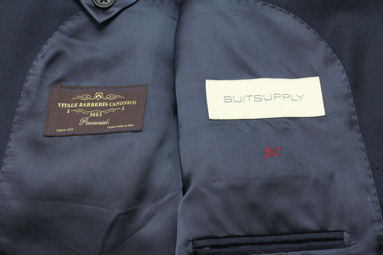 SUITSUPPLY La Spalla / Brescia Suit Men's UK 44S / UK 38S