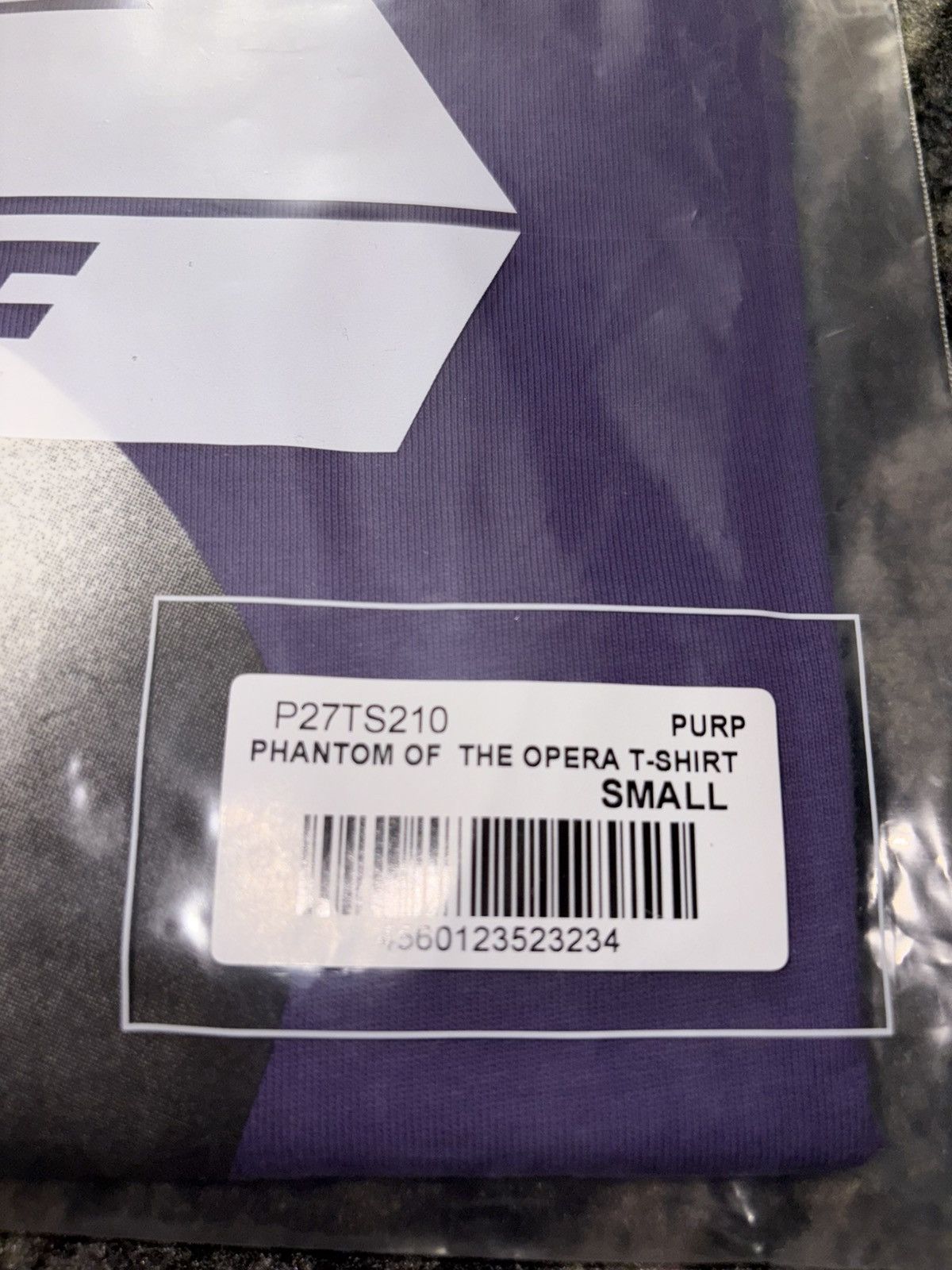 Palace Palace Phantom of the Opera T-Shirt Purple (GLOW IN DARK) Size US S / EU 44-46 / 1 - 4 Thumbnail
