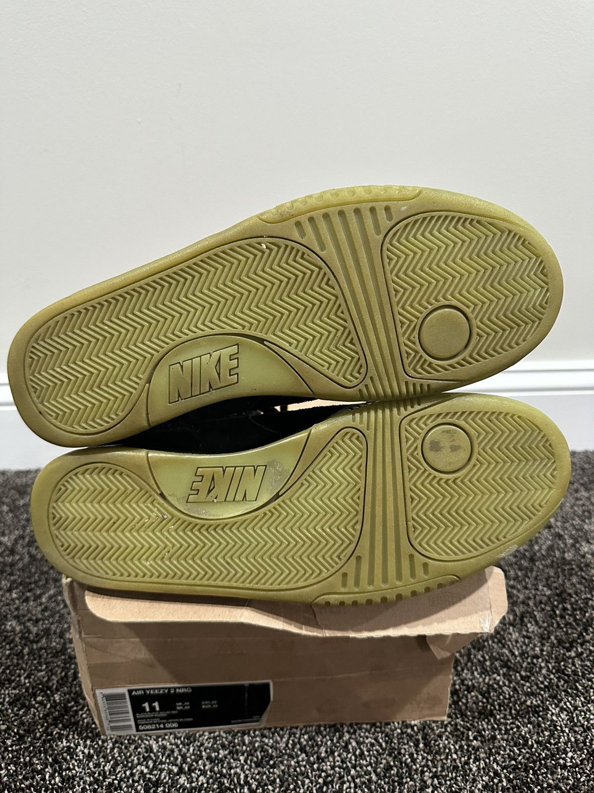 Kanye West × Nike Nike Air Yeezy 2 Kanye West Solar Red Sneakers 2012 Size US 11 / EU 44 - 9 Thumbnail