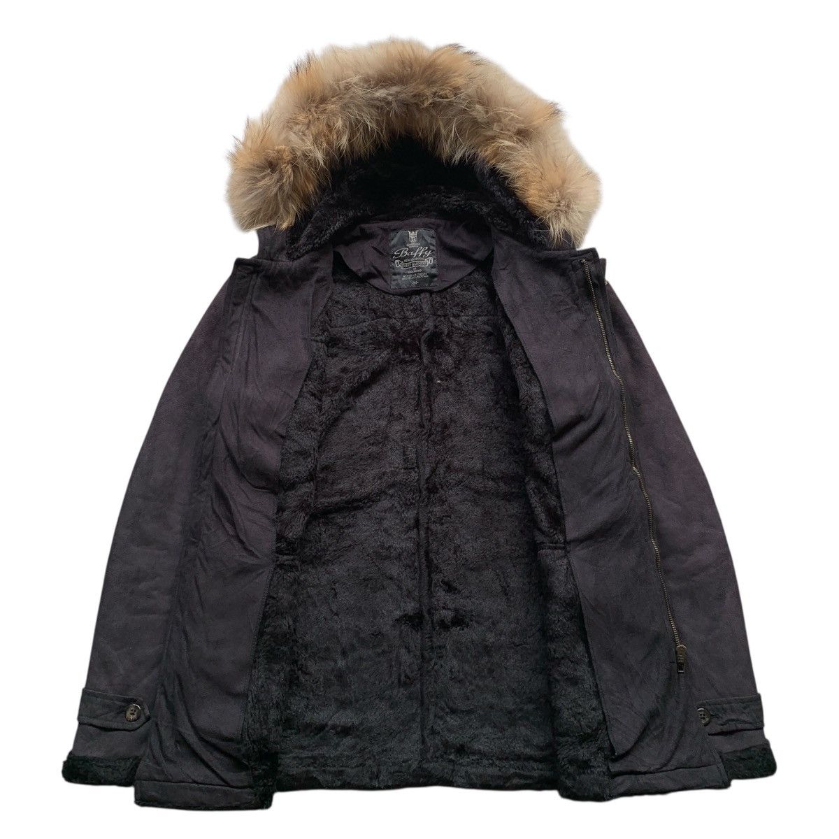 14th Addiction Baffy Faux Fur LGB Ifsix GOA KMRII Sherpa Jacket Size US M / EU 48-50 / 2 - 6 Thumbnail