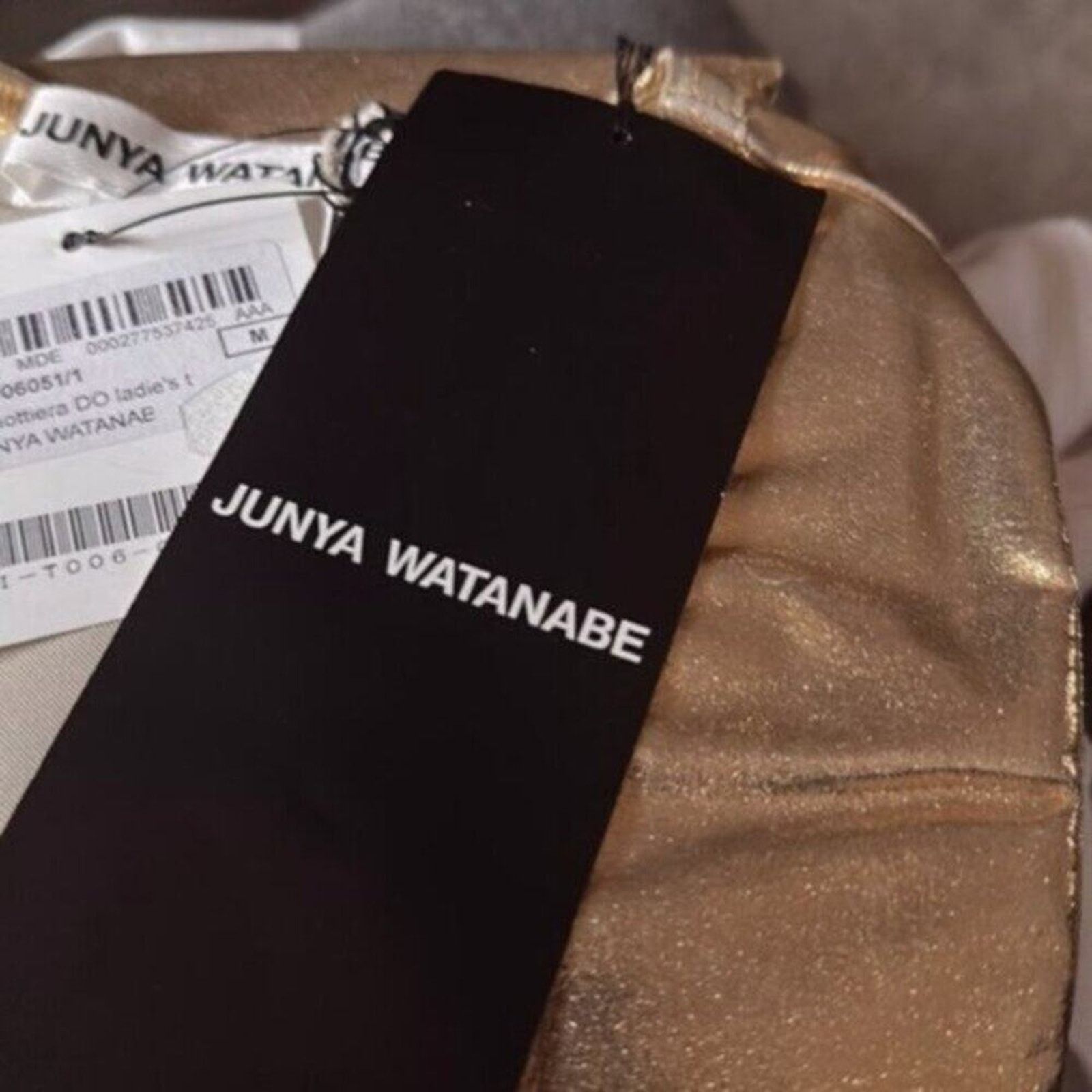 Comme des Garcons Junya Watanabe Comme Des Garons Goldtone Top M Size M / US 6-8 / IT 42-44 - 10 Thumbnail