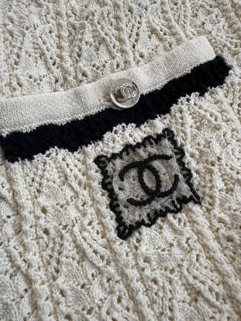 Chanel Chanel Off-white cardigan coat Size XS / US 0-2 / IT 36-38 - 5 Thumbnail
