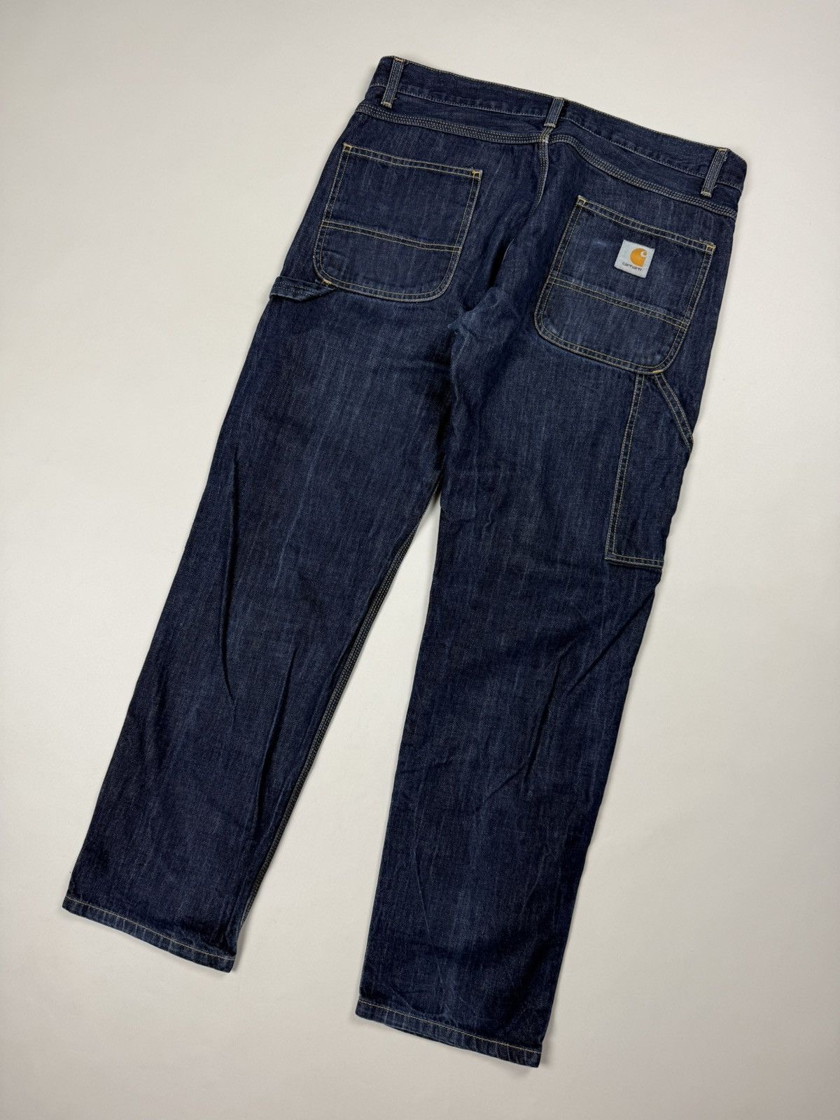 Carhartt Carhartt Men’s Fort Carpenter Workwear Denim Jeans Pants Size US 36 / EU 52 - 4 Thumbnail