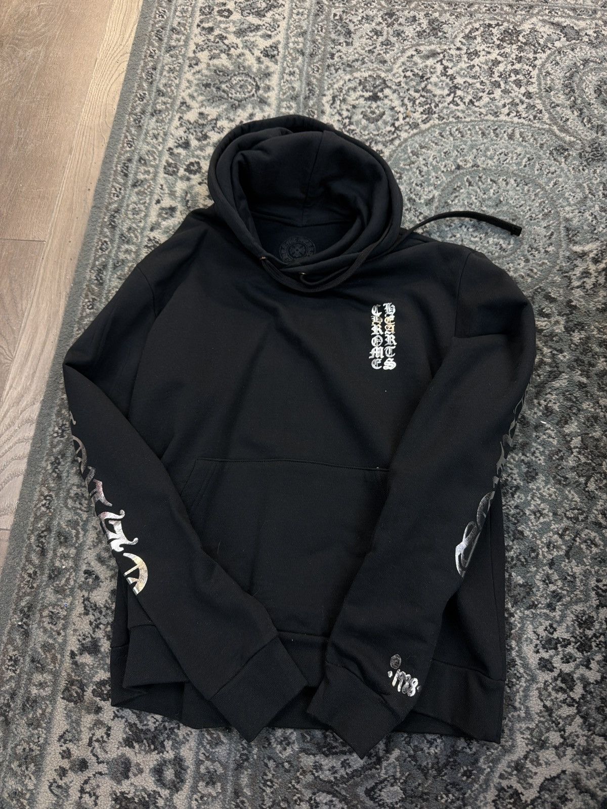 Chrome Hearts Chrome Hearts 1988 Silver Hoodie Online Exclusive Size US S / EU 44-46 / 1 - 1 Thumbnail