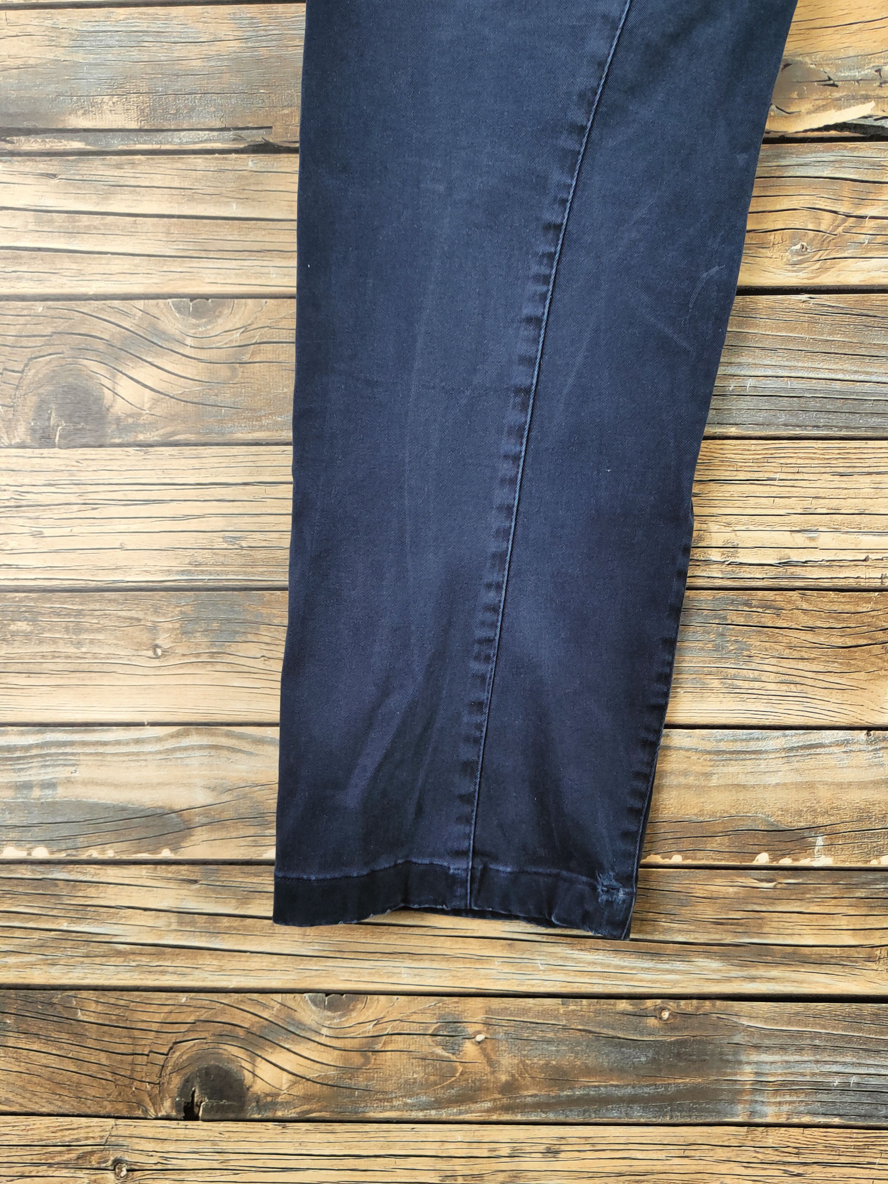 Japanese Brand Genba-Xebex Dark Blue Multipocket Cargo Pants #S2818 Size US 32 / EU 48 - 9 Thumbnail