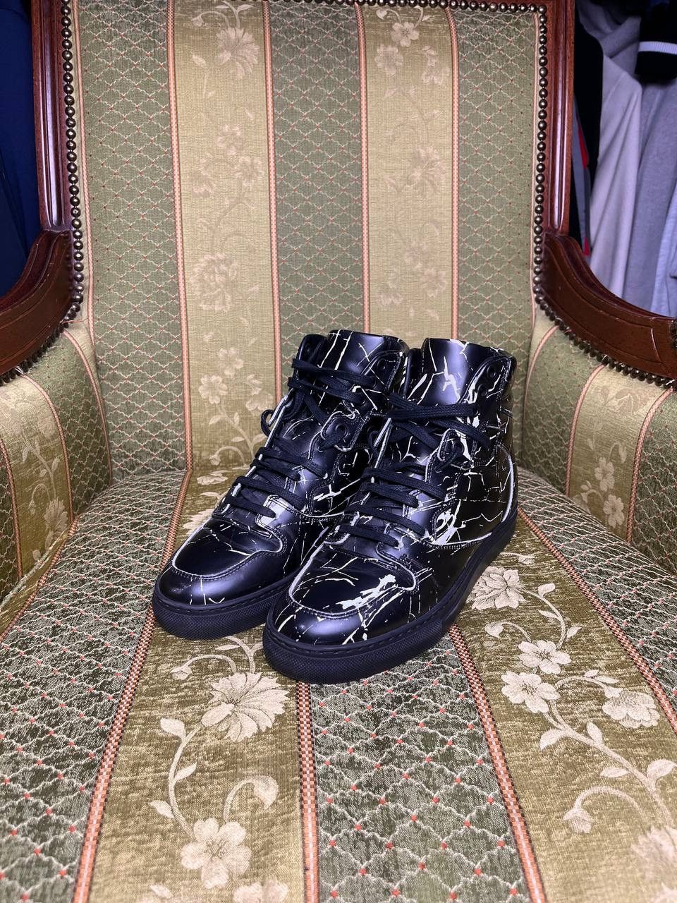 Balenciaga Vintage Balenciaga Arena High Top Leather Sneakers EUR 36 Size US 6 / IT 36 - 6 Thumbnail