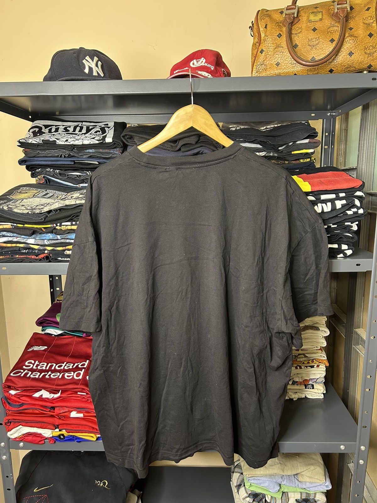Vintage Vintage Predator Movie Tee Black Sci-Fi Alien Graphic Size US L / EU 52-54 / 3 - 3 Thumbnail