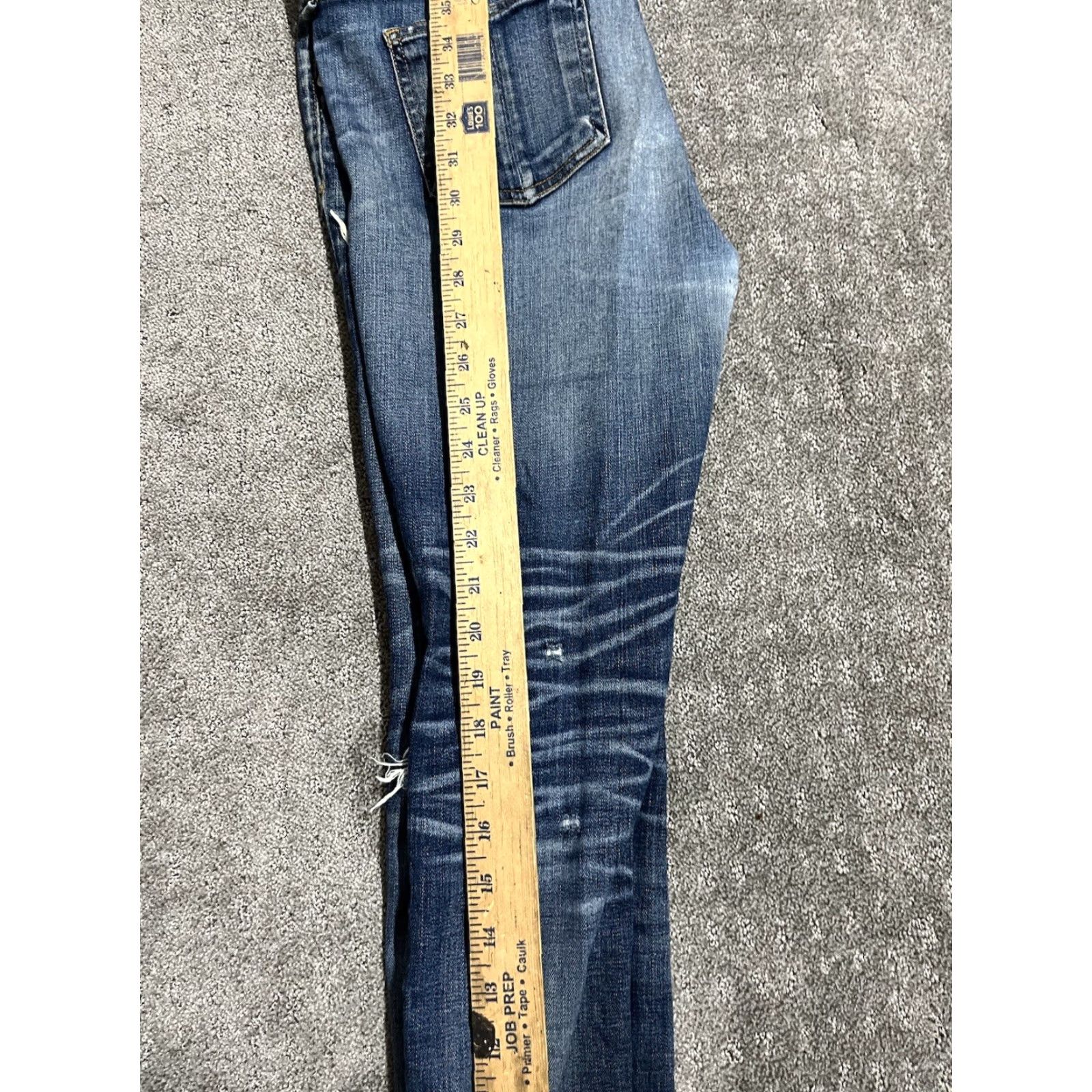 Rag & Bone Rag & Bone Jeans Skinny Distressed Kensington Stretch Size 27 Size 27" / US 4 / IT 40 - 8 Thumbnail