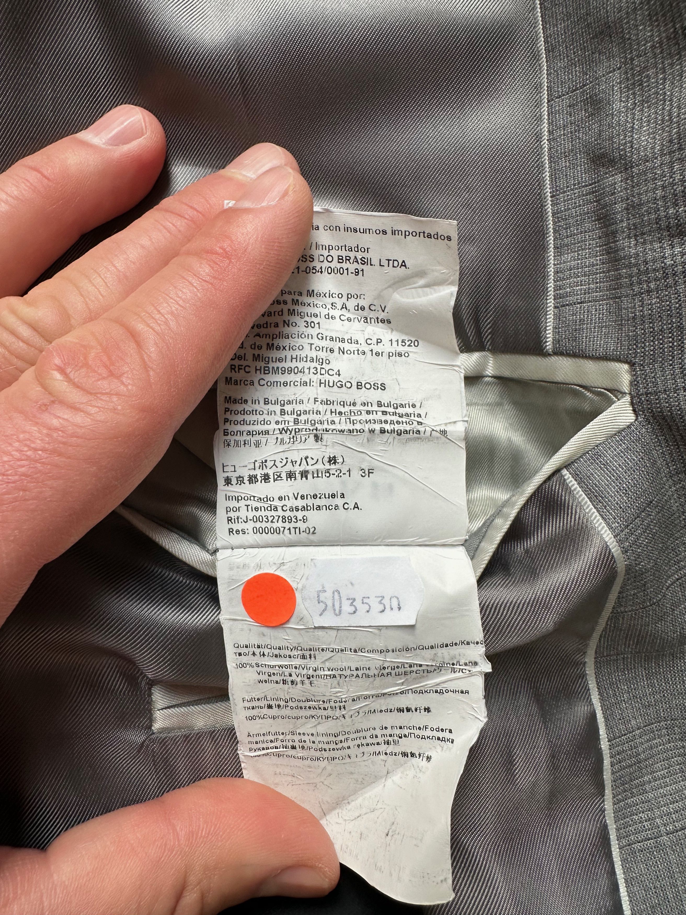 Hugo Boss Hugo Boss 2 pcs suit Super 120s wool by Trabaldo Togna 1840 Size 40R - 11 Thumbnail