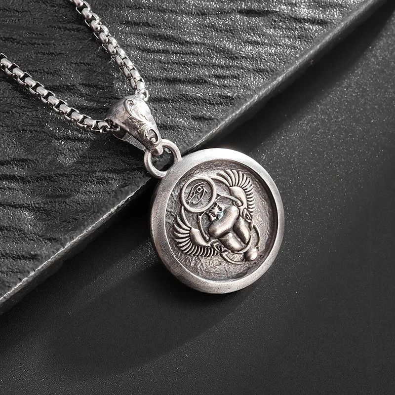 Other Vintage Egyptian Scarab Eye Necklace Size ONE SIZE - 3 Thumbnail