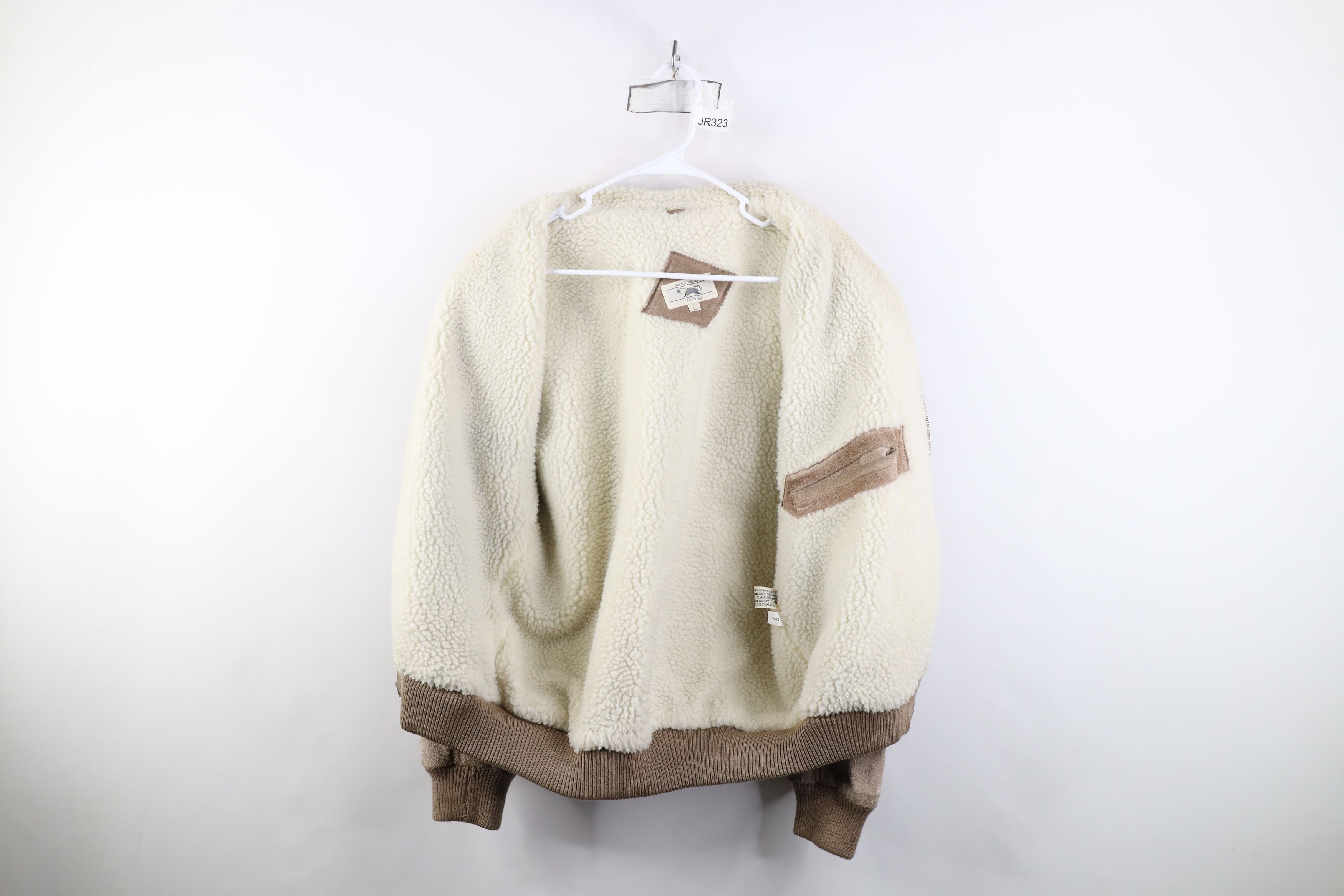 Vintage Vintage 70s Streetwear Suede Leather Cafe Bomber Jacket Size US L / EU 52-54 / 3 - 11 Thumbnail