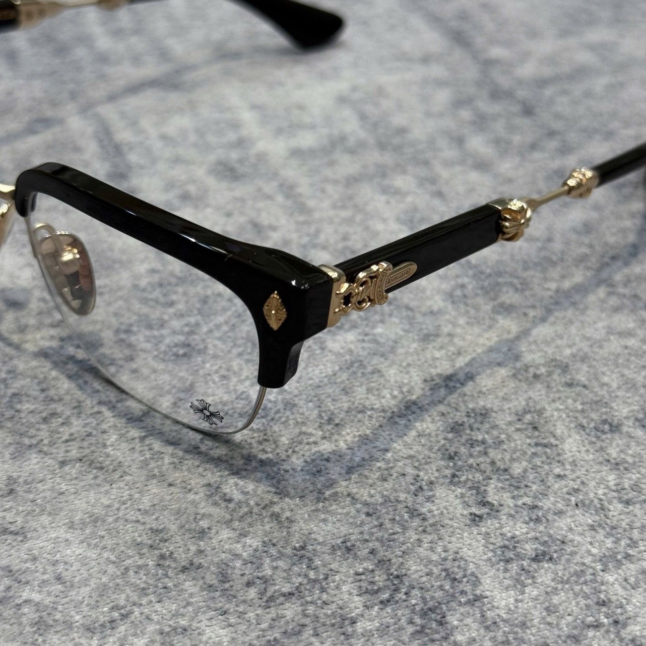 Chrome Hearts CHROME HEARTS EVAGILIST Classic Brown/Matte Gold Plated Size ONE SIZE - 2 Thumbnail
