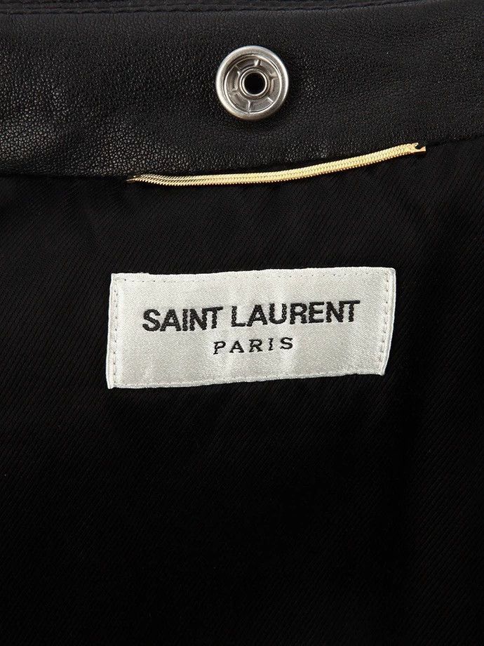 Saint Laurent Paris Saint Laurent Fur Leather Jacket-2506 Size US S / EU 44-46 / 1 - 6 Thumbnail
