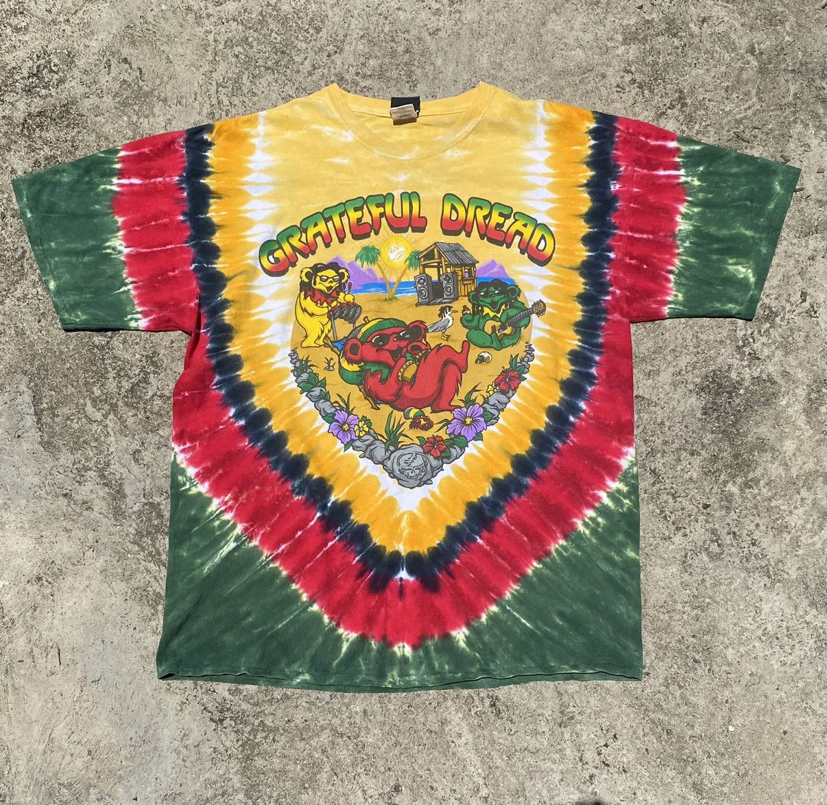 Band Tees × Grateful Dead × Vintage Grateful Dead vintage tee Size US XXL / EU 58 / 5 - 1 Thumbnail