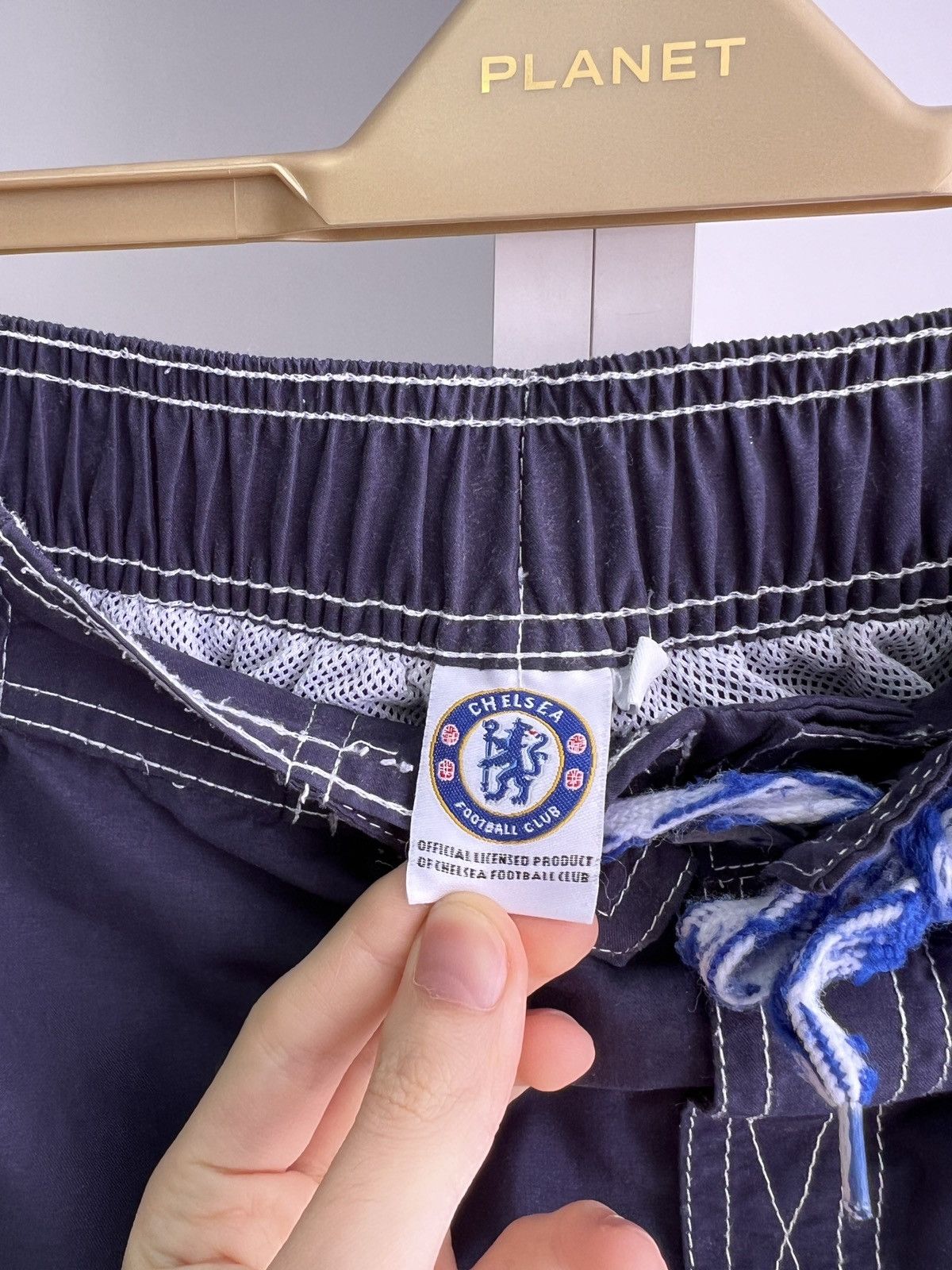 Chelsea Soccer × Vintage Vintage Chelsea Rare Shorts Size US 33 - 10 Thumbnail