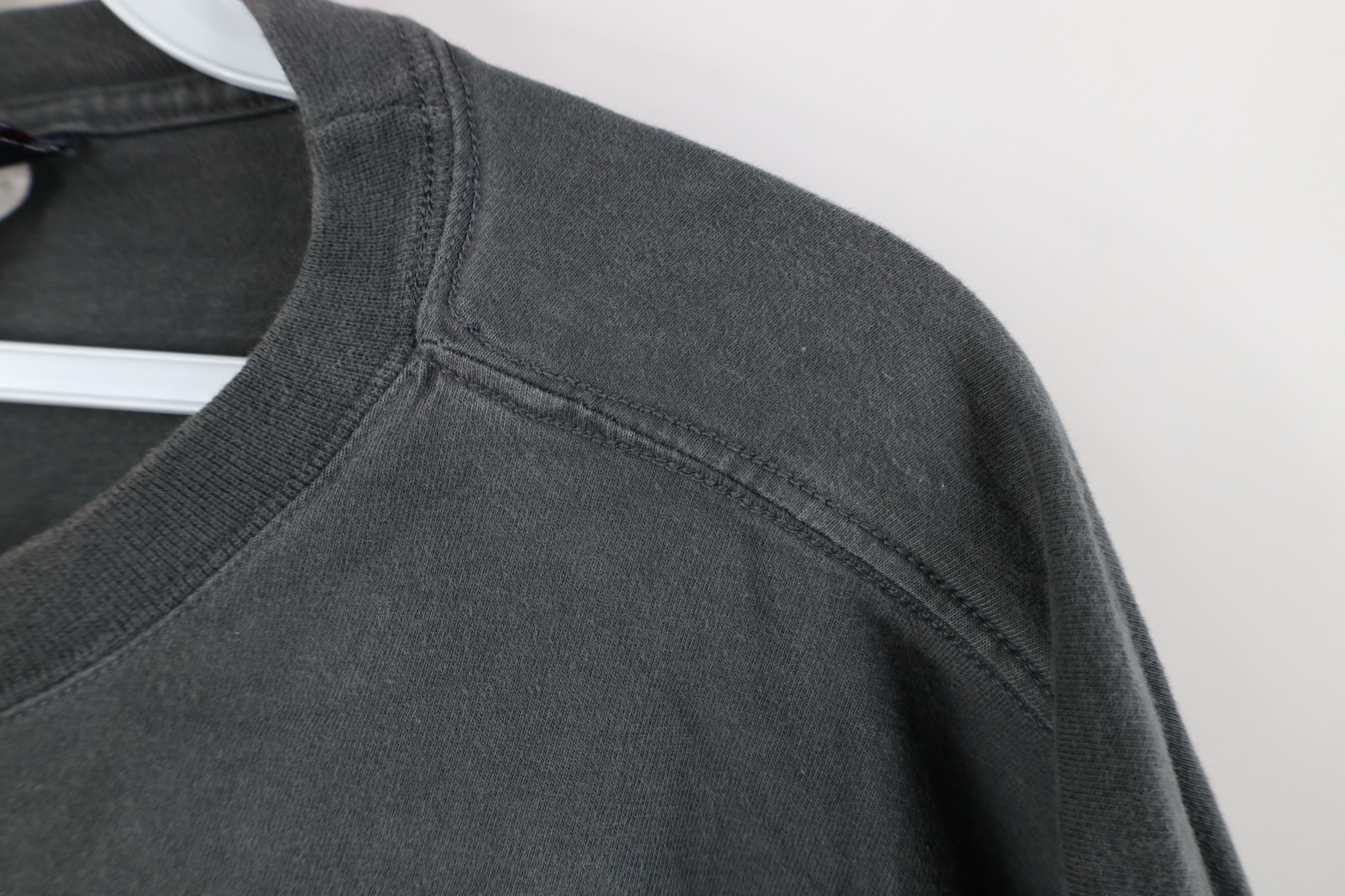 Vintage Vintage 90s University of Findlay Long Sleeve T-Shirt Gray Size US XXL / EU 58 / 5 - 8 Thumbnail