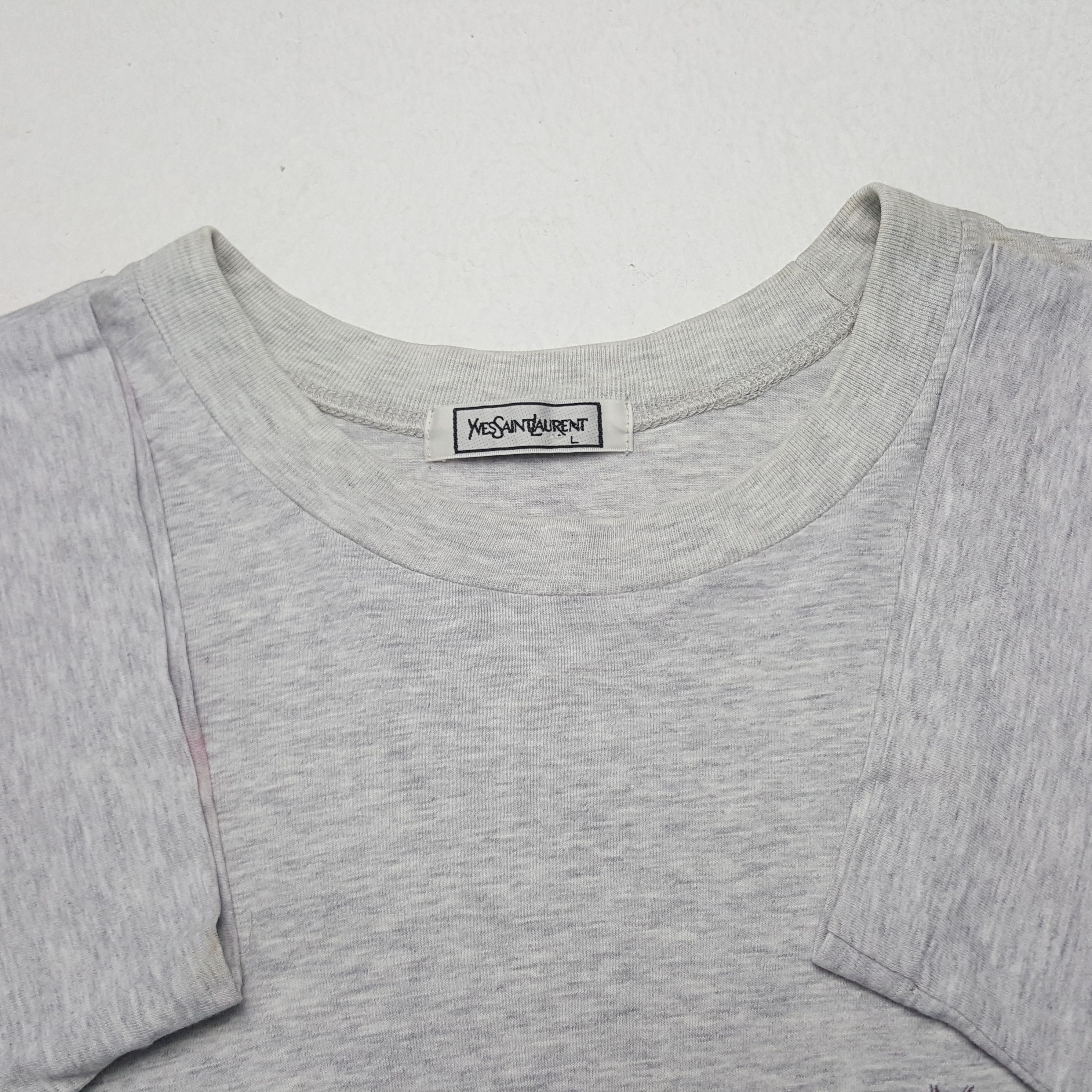 Vintage × Yves Saint Laurent Vintage Yves Saint Laurent Italian Brand Tshirt Size US M / EU 48-50 / 2 - 4 Thumbnail