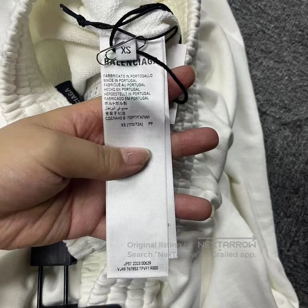 Balenciaga Balenciaga Logo Print Straight Casual Pants. Size US 26 / EU 42 - 4 Thumbnail