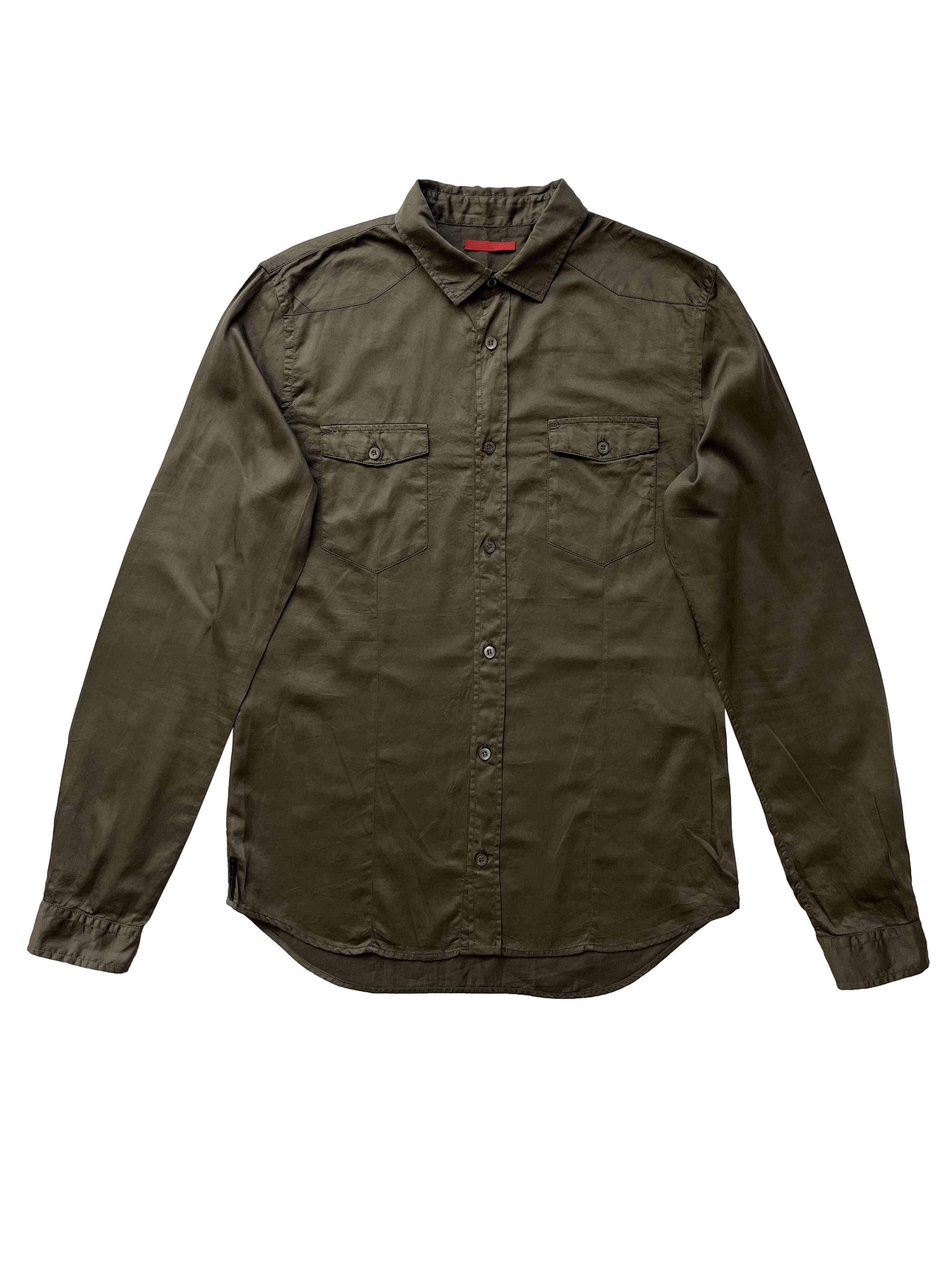 Prada ⚡️QUICK SALE⚡️2008 Prada Sport Linea Rossa Button Up Shirt Size US L / EU 52-54 / 3 - 1 Thumbnail