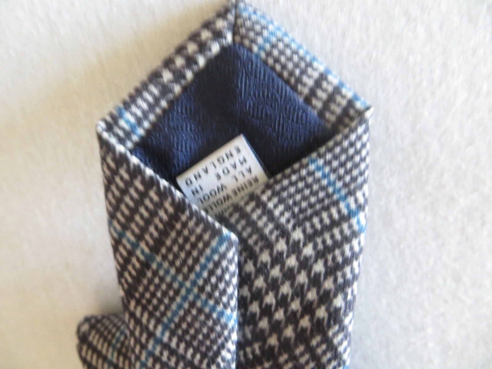 Drake's drakes X kingsman tartan tie Size ONE SIZE - 4 Thumbnail