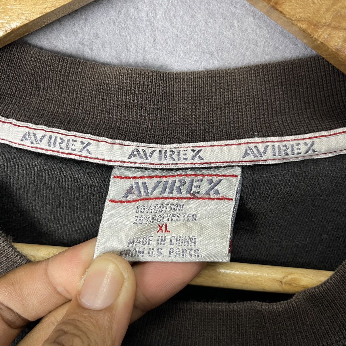Avirex Vintage AVIREX Big Logo Crewneck Sweatshirt XL Size US XL / EU 56 / 4 - 10 Thumbnail
