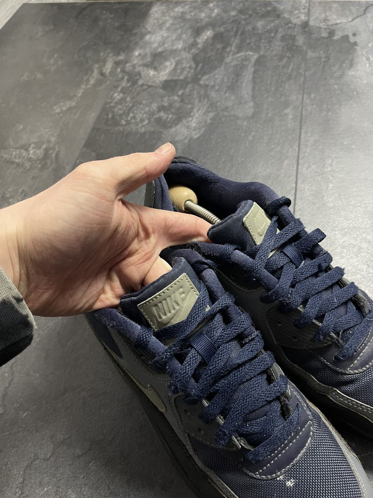 Nike × Streetwear × Vintage Vintage Nike air max 90 essential obsidian Size US 10 / EU 43 - 4 Thumbnail