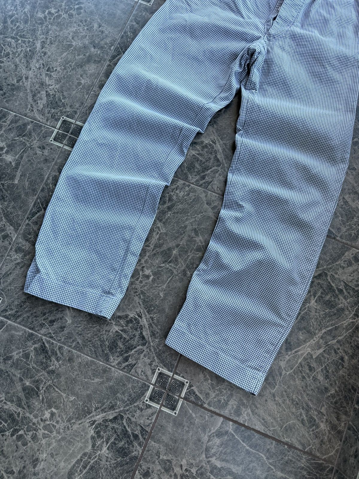 Other Vintage 1960s Workwear Pants Houndstooth Check Zurich Size US 30 / EU 46 - 3 Thumbnail