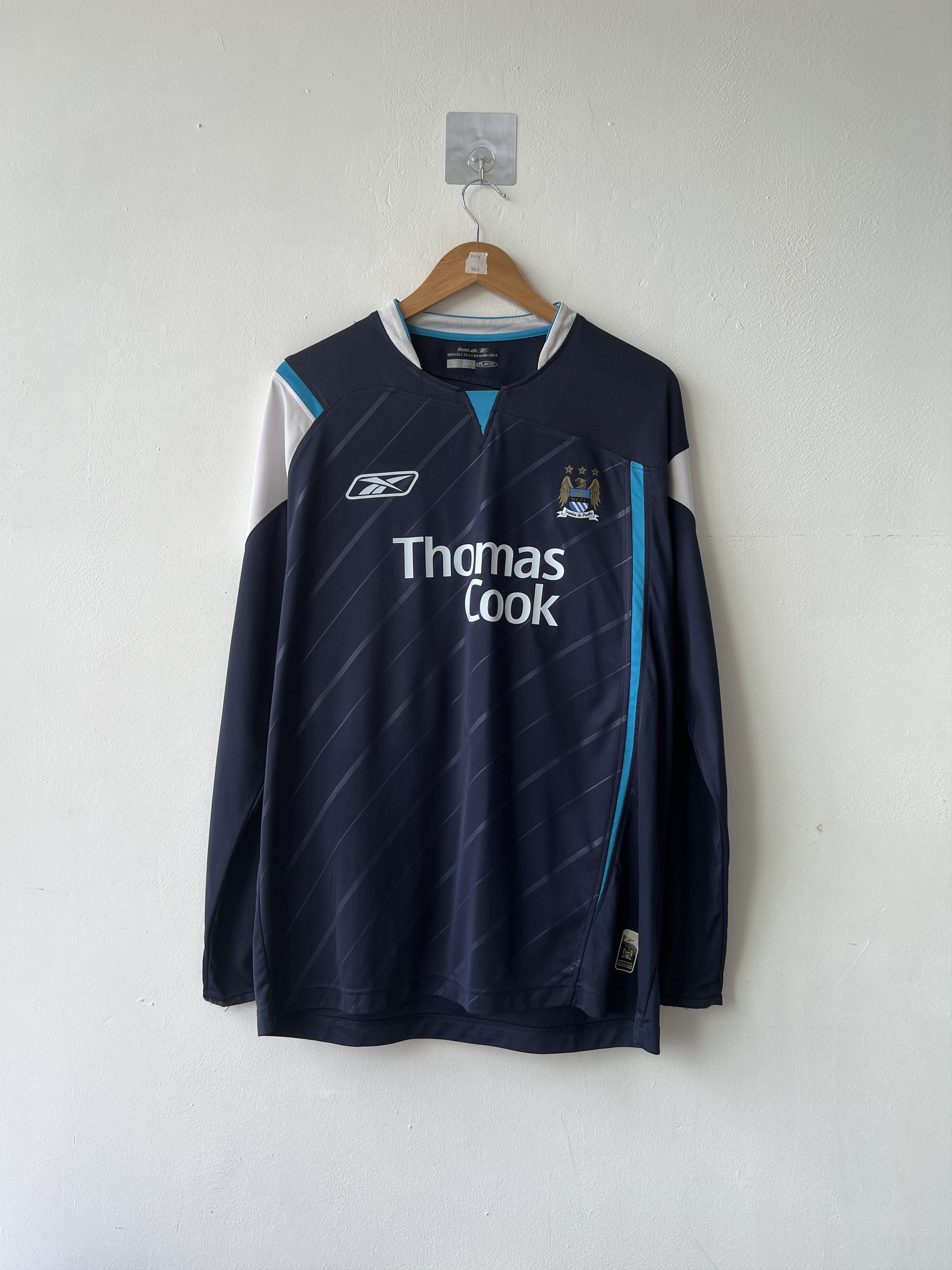Reebok (L) Manchester City 2005-06 Away Long Sleeve Kit Size US L / EU 52-54 / 3 - 1 Thumbnail