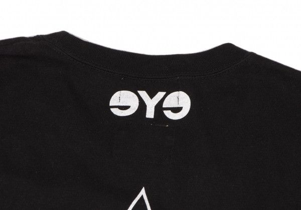 Junya Watanabe Long Sleeve Printed Logo Cotton Tshirt Black Size US M / EU 48-50 / 2 - 8 Thumbnail