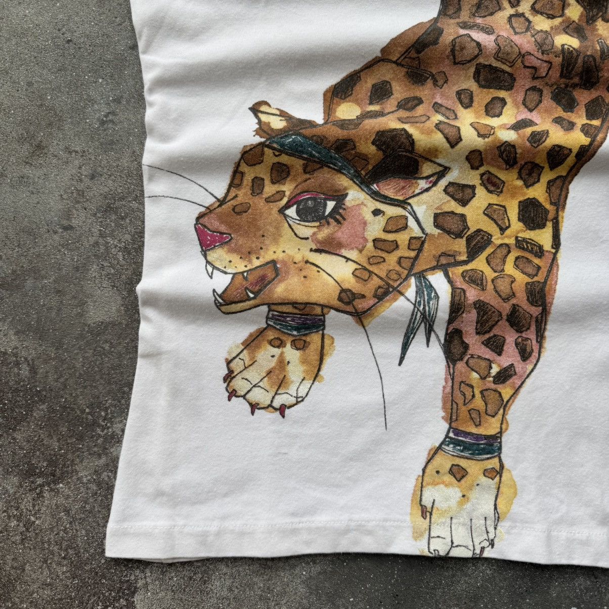 Hysteric Glamour Amazing Y2K Super Sexy 2000’s Leopard Printed T-Shirt Size M / US 6-8 / IT 42-44 - 4 Thumbnail