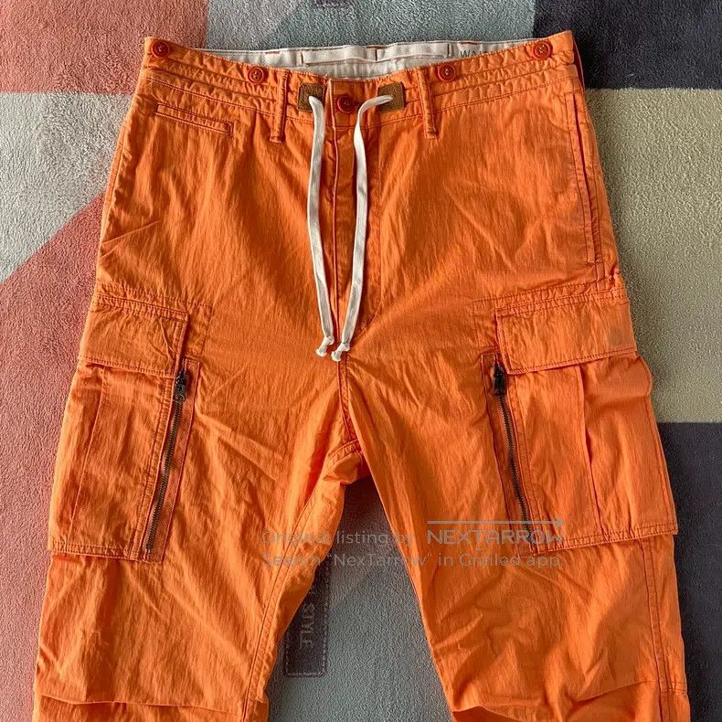 RRL Ralph Lauren RRL Ralph Lauren Orange multi-pocket military pants Size US 30 / EU 46 - 2 Thumbnail